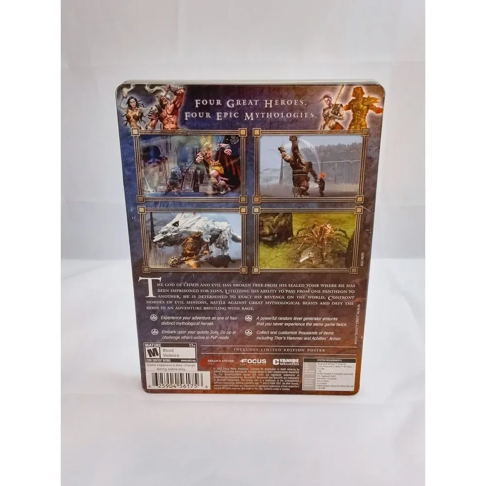 PC - Windows‎ Loki: Heroes of Mythology SteelBook & Manual 🗡️🕹️